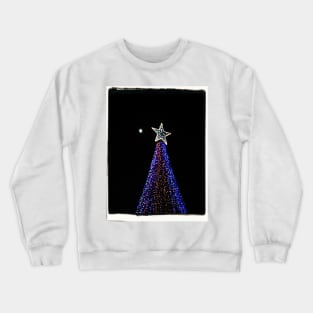 Moon and Stars. Crewneck Sweatshirt